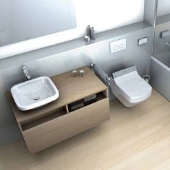 Duravit DuraStyle 430mm Counter Top Basin - 0349430000 -Victorian Plumbing Store 0349430000 D2 460