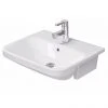 Duravit DuraStyle 550mm 1TH Semi-Recessed Basin - 0375550000