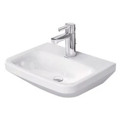 Duravit DuraStyle 450mm 1TH Wall Hung Handrinse Basin - 0708450000
