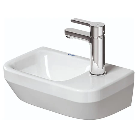 Duravit DuraStyle 360mm 1TH Wall Hung Handrinse Basin - 0713360000 1 Duravit DuraStyle 360mm 1TH Wall Hung Handrinse Basin - 0713360000