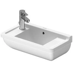 Duravit Starck 3 500mm 1TH Wall Hung Handrinse Basin