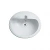 Armitage Shanks - Orbit21 55cm Countertop basin - 1TH with Overflow No Chainhole - S248601