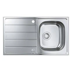 Grohe K200 1.0 Bowl Stainless Steel Kitchen Sink - 31552SD1 -Victorian Plumbing Store 31552SD1 D2 460