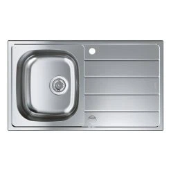Grohe K200 1.0 Bowl Stainless Steel Kitchen Sink - 31552SD1 -Victorian Plumbing Store 31552SD1 D3 460