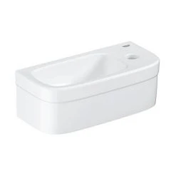 Grohe Euro 370mm 1TH Compact Right Hand Wall Hung Basin - 39327000
