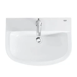 Grohe Bau Ceramic 550mm 1TH Wall Hung Basin - 39440000 -Victorian Plumbing Store 39440000 D2 460