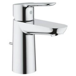 Grohe Bau Ceramic 550mm Complete Basin Package (Tap + waste included) -Victorian Plumbing Store 39471000 D2 460