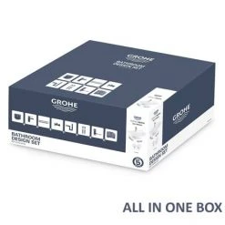 Grohe Bau Ceramic 550mm Complete Basin Package (Tap + waste included) -Victorian Plumbing Store 39471000 nd5 460