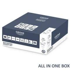 Grohe Euro Ceramic 600mm Complete Basin Package (Euro Smart Tap + Waste Included) -Victorian Plumbing Store 39641000 nd5 460