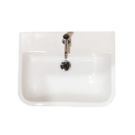 RAK Series 600 40cm Basin With Full Pedestal 2 RAK Series 600 40cm Basin With Full Pedestal - Image 2