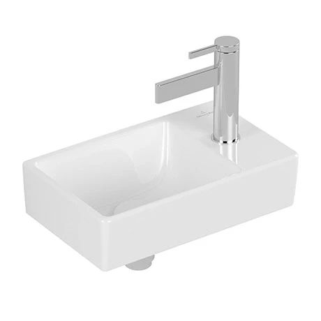 Villeroy and Boch Avento 360 x 220mm 1TH Handwash Basin 1 Villeroy and Boch Avento 360 x 220mm 1TH Handwash Basin