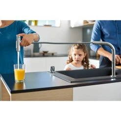 Hansgrohe C51-F450-06 1.0 Bowl Kitchen Sink & Tap Bundle - 43217000 -Victorian Plumbing Store 43217000 D6 460