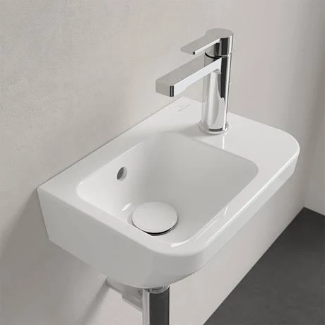 Villeroy and Boch Architectura 500 x 380mm 1TH Handwash Basin - 43735001 2 Villeroy and Boch Architectura 500 x 380mm 1TH Handwash Basin - 43735001 - Image 2