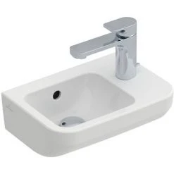 Villeroy and Boch Architectura 360 x 260mm 1TH Handwash Basin - 43733601 -Victorian Plumbing Store 43733601 D2 460