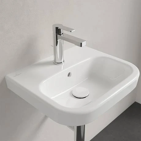 Villeroy and Boch Architectura 450 x 380mm 1TH Handwash Basin - 43734501 2 Villeroy and Boch Architectura 450 x 380mm 1TH Handwash Basin - 43734501 - Image 2