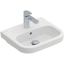 Villeroy and Boch Architectura 450 x 380mm 1TH Handwash Basin - 43734501 5 Villeroy and Boch Architectura 450 x 380mm 1TH Handwash Basin - 43734501 -Victorian Plumbing Store 43734501 D2 460