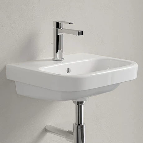 Villeroy and Boch Architectura 450 x 380mm 1TH Handwash Basin - 43734501 1 Villeroy and Boch Architectura 450 x 380mm 1TH Handwash Basin - 43734501