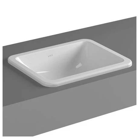VitrA - S20 Countertop Square Basin - 3 Size Options 1 VitrA - S20 Countertop Square Basin - 3 Size Options