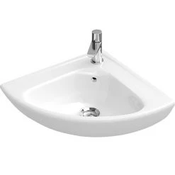 Villeroy and Boch O.novo 415 x 415mm 1TH Corner Handwash Basin - 73274001