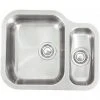 Reginox Alaska 1.5 Bowl Stainless Steel Undermount Kitchen Sink