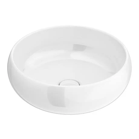 Arezzo Round Counter Top Basin (360mm Diameter - Gloss White) 3 Arezzo Round Counter Top Basin (360mm Diameter - Gloss White) - Image 3