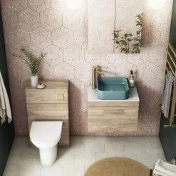 Arezzo 370 x 370mm Curved Square Counter Top Basin - Matt Green 5 Arezzo 370 x 370mm Curved Square Counter Top Basin - Matt Green -Victorian Plumbing Store AZ37CGRN d2 460