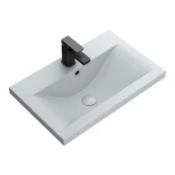 Arezzo 610 x 395mm Matt Grey Rectangular Mid-Edged Inset Basin 5 Arezzo 610 x 395mm Matt Grey Rectangular Mid-Edged Inset Basin -Victorian Plumbing Store AZ6RMH D3 460