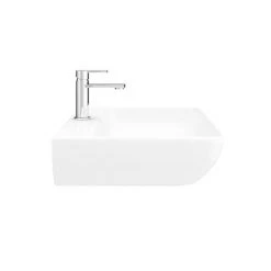 Arezzo 815 x 470mm Modern Large Counter Top 1TH Basin - No Overflow -Victorian Plumbing Store AZ7704 V2 d3 460