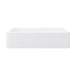 Arezzo 600 x 390mm Gloss White Rectangular Counter Top Basin 7 Arezzo 600 x 390mm Gloss White Rectangular Counter Top Basin -Victorian Plumbing Store AZ7813 n d1 460