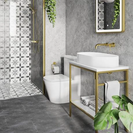 Arezzo Gloss White Oval Counter Top Basin (600 x 380mm) 2 Arezzo Gloss White Oval Counter Top Basin (600 x 380mm) - Image 2