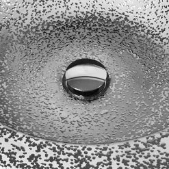 Arezzo Round 430mm Silver Mottled Relief Design Ceramic Counter Top Basin -Victorian Plumbing Store AZJ2050 detail2 460