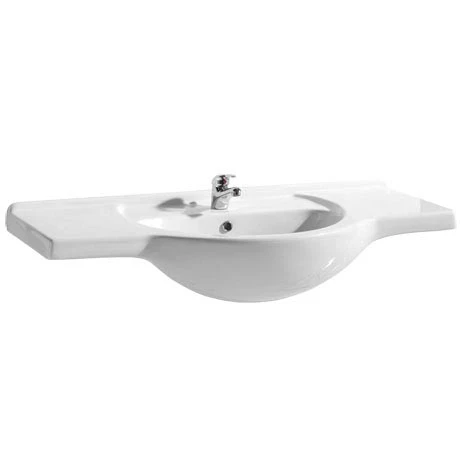 Alaska 1050mm Large Semi Recessed Basin 1 Alaska 1050mm Large Semi Recessed Basin