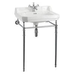 Burlington Edwardian 56cm Medium Basin and Regal Wash Stand