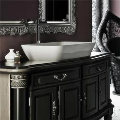 Clearwater - Vicenza Bacino Natural Stone Countertop Basin - W590 x D390mm - B4D -Victorian Plumbing Store B4D d2 375