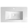 Nuie 800mm Minimalist Ceramic Inset Basin - BAS011