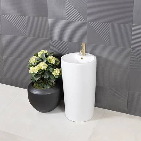 BagnoDesign Boa Freestanding 1TH Wash Basin 2 BagnoDesign Boa Freestanding 1TH Wash Basin - Image 2