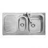 Rangemaster Baltimore 1.5 Bowl Stainless Steel Kitchen Sink