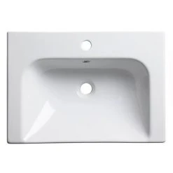 Roper Rhodes Breathe 610mm Countertop or Wall Mounted Basin - BRE600C -Victorian Plumbing Store BRE600C D3 460