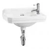 Burlington Edwardian 1TH Wall Mounted Cloakroom Basin - B8R