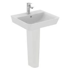 Ideal Standard Connect Air Cube 1TH Basin + Pedestal