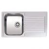 Reginox Centurio L10 1.0 Bowl Stainless Steel Integrated Kitchen Sink