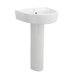 Ultra - Orb 1 Tap Hole Basin and Pedestal Set - 2 size options