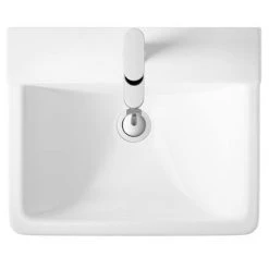 Hudson Reed Arlo 550mm 1TH Basin + Semi Pedestal -Victorian Plumbing Store CPC026 detail1 460