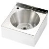 Franke Model A D20161N Stainless Steel Washbasin with Apron Support & Waste Kit