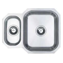 Reginox Dakota 1.5 Bowl Stainless Steel Undermount Kitchen Sink