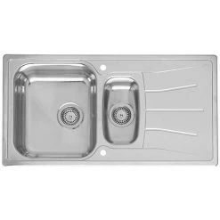 Reginox Diplomat Eco 1.5 Bowl Stainless Steel Inset Kitchen Sink