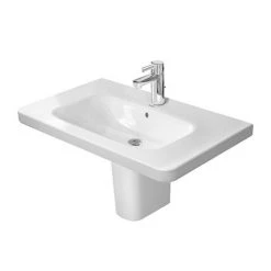 Duravit DuraStyle 800mm 1TH Washbasin + Semi Pedestal