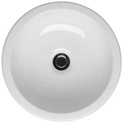 Ideal Standard White Round 40cm 0TH Vessel Basin 6 Ideal Standard White Round 40cm 0TH Vessel Basin -Victorian Plumbing Store E000601 D2 460