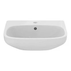 Ideal Standard i.Life A 500mm 1TH Semi-Recessed Basin -Victorian Plumbing Store E246701 D3 460