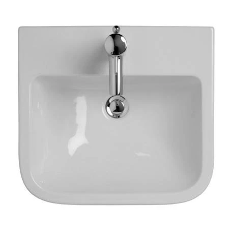 Ideal Standard Connect Cube 50cm 1TH Semi Countertop Basin 2 Ideal Standard Connect Cube 50cm 1TH Semi Countertop Basin - Image 2